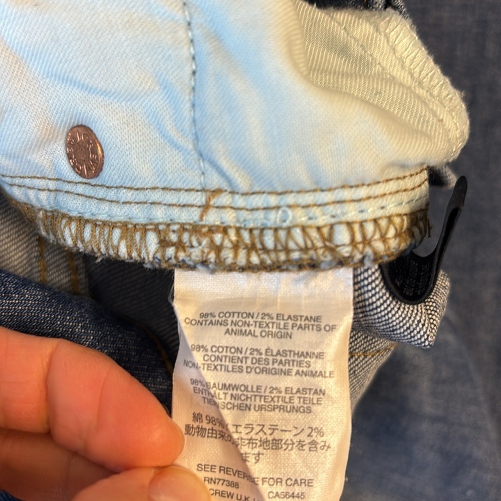 J. Crew Classic Blue Denim Jeans 31 - Picture 7 of 8